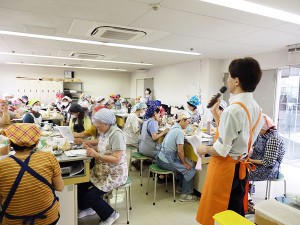 常滑市中央公民館で「ぬか漬け教室」を実施しました。